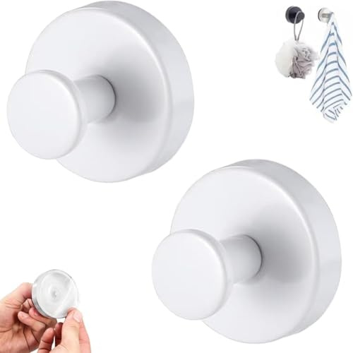 Linwnil Suction Cup Hooks for Glass Window, 2025 Upgraded Christmas Wreath Door Hanger, No Drill Suction Cup Hooks for Wreaths on Glass, Garland Wreath Hangers for Front Door Shower