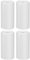 5 Rouleaux Papier Thermique à Séchage Rapide A4 pour Imprimante Portable A4, Papier Thermique Blanc, Papier Thermique A4 pour Photo, Papier Documents, Pages Web 210 x 25.2 MM, 21 Feuilles/Rouleau