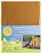GLOREX 6 8605 155 - Bienenwachswaben im Set, 3 Platten aus 100%igem Bienenwachs und 1 gewachster Docht, zur Herstellung von Wabenkerzen