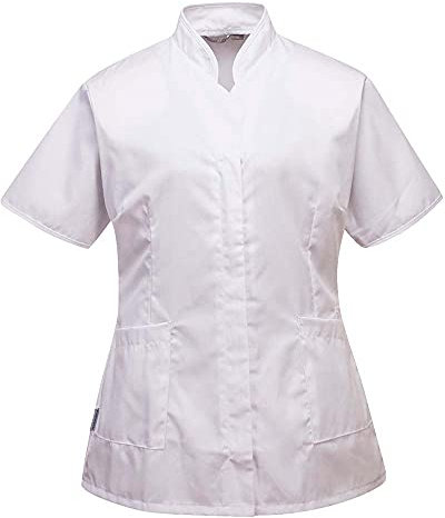 Portwest Premier Tunic, Size: XXL, Colour: White, LW12WHRXXL