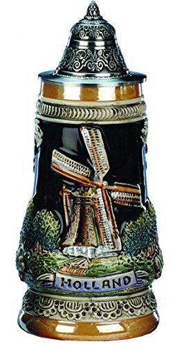 KING Bierkrug Holland Reliefseidel 0,25 Liter Bierseidel KI 305 0,25L Holland