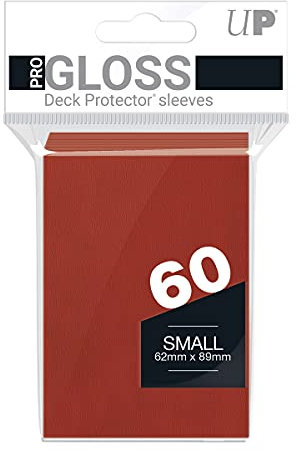Ultra Pro Sleeves Small 60 D10 Card Game (Red)