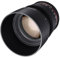 Samyang F1313001101 - Objetivo para vídeo VDSLR para Canon EF (Distancia Focal Fija 85mm, Apertura T1.5-22 AS IF UMC II, diámetro Filtro: 72mm), Negro