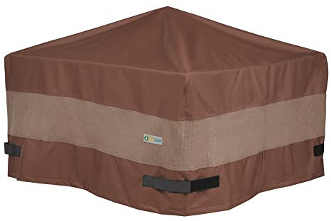 Duck Covers Housse de brasero carrée imperméable ultime de 111 cm