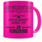 Samunshi® Flugzeug Tasse mit Spruch Geschenke für Piloten Mann Frau Oma oder Opa Kaffeetasse groß Lustige Tassen zum Geburtstag witzige Teetasse 300ml Neon Pink/Schwarz