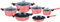 HAUSSMANN heritage-10 pièces Batterie de Cuisine avec poignée amovible Revêtement pierre-Haute QualitéSans -PFOA - HM1051R