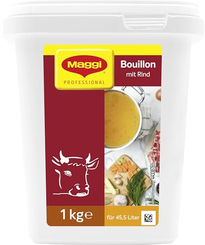 Maggi Rindfleischsuppe Profibox, klare Rindsuppe, 1 x 1kg