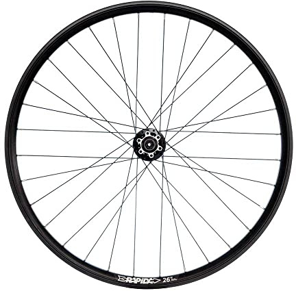 RAPIDA Unisex Adult Atlas Wheel, Black, Standard