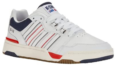 K-Swiss Herren Si-18 Rival Tennisschuhe Sneaker Weiß 44 EU