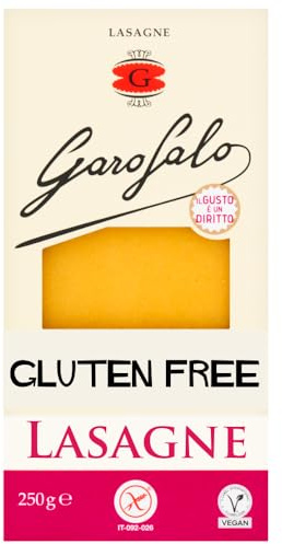 Garofalo Gluten Free Lasagne Sheets, White Pasta, 1, 250.0 gram