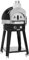 GGM Gastro | GPOUE7S | Gas Pizzaofen - Schwarz - Manuell - inkl. Untergestell