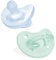 Chicco PhysioForma Sucette en silicone 2-6 mois, 2 pièces, Ensemble de gommettes 2-6 mois, Nouvelle version, Bleu