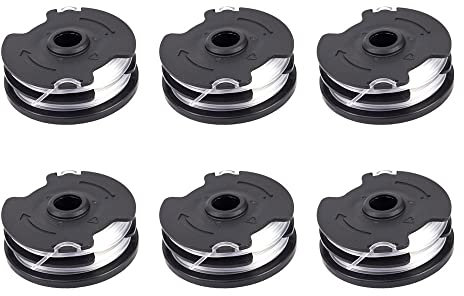 QOXEZY Lot de 6 bobines de fil pour débroussailleuse pour Parkside PRTA 20-Li C3 IAN351753