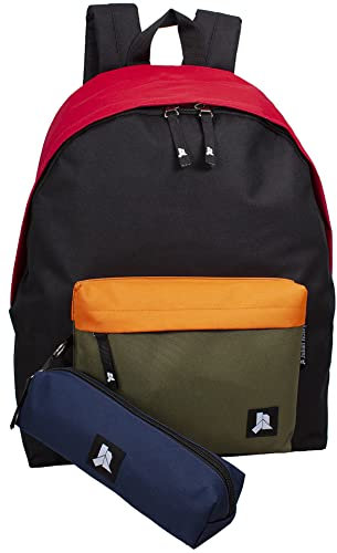 Julian Ross Mix 19 Rucksack mit Schülertasche für Grundschule, Hauptschule und Oberschule für Kinder und Jugendliche, Junge und Mädchen, 41cm, 24L, wasserdichtes Polyester, Freizeit, Reisetasche
