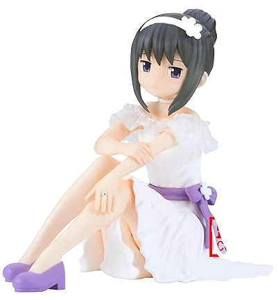 Banpresto BP88647P Homura Akemi Puella Magi Madoka Magica Actionfigur, The Movie Rebellion, Serenus Couture 10 cm, Mehrfarbig
