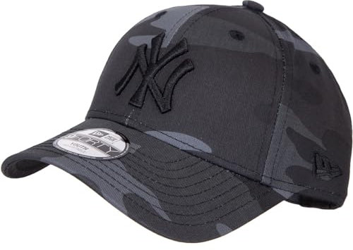 New Era MLB League Essential NY Yankees 9forty Kids Cap (DE/NL/SE/PL, Alter, 6 Jahre, 12 Jahre, camo/Black)
