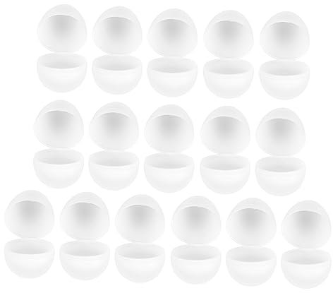 GOOHOCHY 16stücke Teiliges Füllbare Ostereier Öffnungsfähige Eier Für Kreative Deko DIY Und Ostereiersuche Für Geschenkbeschäftigung