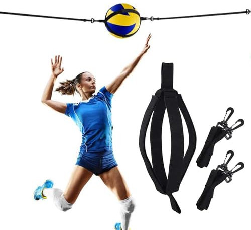 Spikee-Trainer-System, Verstellbare Volleyball-Trainingshilfen, Einstellbar Volleyball-Trainingsgürtel, Flexibel Hilfe für Volleyball-Trainingsgeräte, Volleyball-Spiking-Gürtel zum Angriffstraining