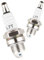 Lawnmower Spark Plug Compatible with BPMR7A 2Pack, Mellbree L7T and for Champion CJ8 RCJ6Y RCJ7Y & More Types Sparkplug, Adefol Spark Plugs Fit for Stihl & Husqvarna Chainsaw Lawnmower Engines