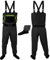 WIN.MAX Anglerwathosen aus Nylon, wasserdicht und atmungsaktiv (XL)