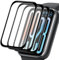 Zerrshoo 3 Pezzi Pellicola Protettiva per Xiaomi Smart Band 9 Pro Pellicola, Xiaomi Smart Band 9 Pro [Non Vetro Temperato] copertura totale curva 3D, Anti-Graffio Protective