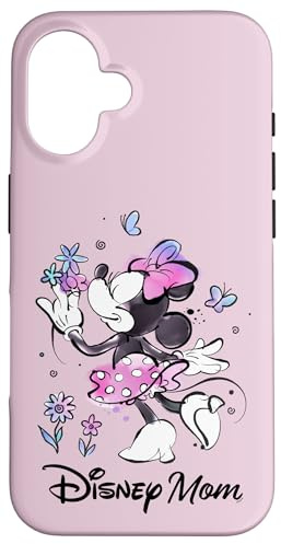 Disney Mom Minnie & Flowers Family Trip Mother’s Day Gift Case for iPhone 16