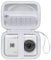 Canboc Carrying Case for Kodak PIXPRO FZ55/ FZ45 16MP Digital Camera, FZ45 Video Vlogging Camera Bag, Mesh Pocket fit Cable, SD Card, White (Case Only)