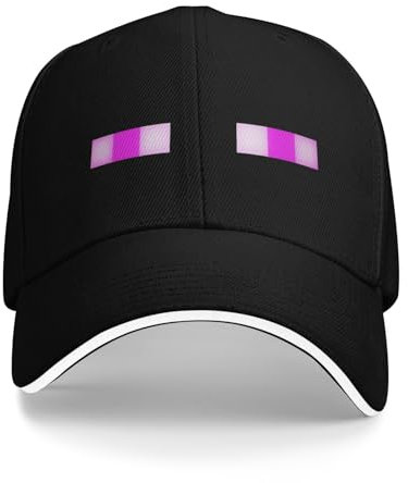 Klassische Baseball Cap Mode Retro Baseball Caps Enderman Augen Tragen Für Unisex Trucker Hut Vintage 2025 Huhn Snapback Cap Geschenk Essential für den Sommer