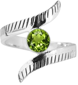 Exquisiter natürlicher Geburtsstein-Edelstein-Ring, handgefertigter Boho-Schmuck, 925er-Sterlingsilber-Ring für Frauen