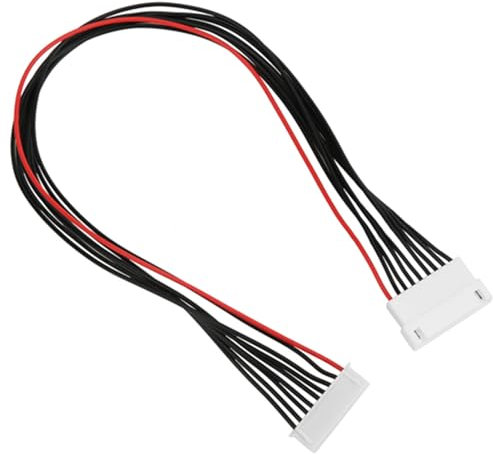 MUNEFE Balance Leads Extension Cable, LiPo Balance Extension Wire, Balance Plug Extension Lead Wire for RC Car Plane (10pcs 30cm)