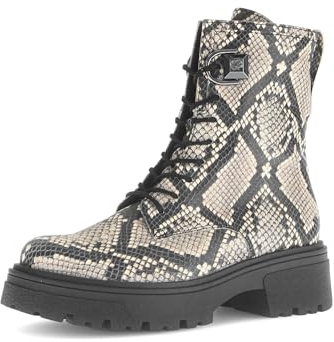 Gabor Damen Chelsea Boots, Frauen Stiefeletten,glatt-Leder,antikrosa,silbrt,Casual,Fashion,metallic,Effekt,Navy,Natur/schw.(altsi),39 EU / 6 UK