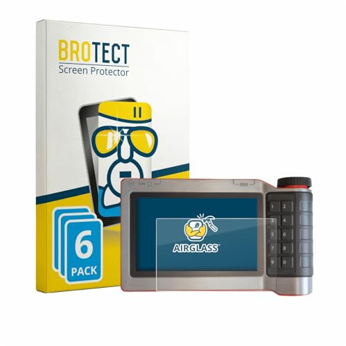 BROTECT 6 Stück Schutzglas für Kverneland IsoMatch Tellus GO Plus Schutzfolie Panzer Folie Glas[Extrem Kratzfest, Anti-Fingerprint, Ultra-]