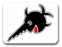 Aufkleber/Sticker U Boot 96 Sägefisch lachender Fisch Turmwappen 9x7cm A2652