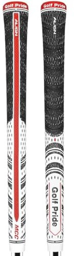 NEW 2017 GOLF PRIDE MULTI COMPOUND CORD MCC ALIGN WHITE / BLACK GRIP X 3