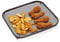 KitchenCraft KCCRISPYCHIP Teglia da Forno, Nero
