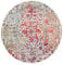 RugVista, Kaleidoscope, Teppich, Mittelflor, ∅ 200 cm, Rund, Modern, Oeko-Tex Standard 100, Polypropylene, Flur, Schlafzimmer, Küche, Wohnzimmer, Multi, Mehrfarbig