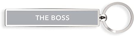 if Show Offs Keys - The Boss - Keyring, Grey,8 cm