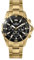 JACQUES LEMANS Herrenuhr Liverpool Edelstahlband massiv Edelstahl ip-Gold 1-2091J