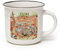 Legami - Tazza Cup-puccino in Porcellana New Bone China, Tema Siena, Tazza da Colazione, World Cities, Mug Caffè Thé, Lavabile in Lavastoviglie, Diametro 10 cm, Capacità 350 ml