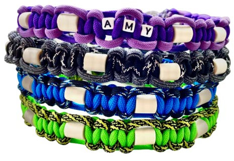 EM Keramik Halsband für Hunde mit/ohne Name, 60 ver. Farben, Über 100 000 Farb- und Perlen-Kombinationen, Maßanfertigung
