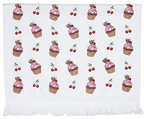 Clayre & Eef Gästentuch Mehrfarbig 40x66 cm CTCUP