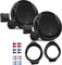 JBL Club 6500C Lautsprecher mit Einbauset passend für Opel Adam ab 2013 Türen vorne 360 Watt 165mm 2 Wege Kompo Auto KFZ PKW Boxen