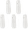 ECSiNG 5PCS Blinds Handles Curtain Cord Weights Pull String Pendants for Vertical Blind Roller Blinds Drapes Window Shutter White Plastic 85x35mm 53g