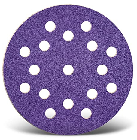 MENZER Titanium HD Schleifscheiben 125 mm, 17-Loch (50 Stk.) K60