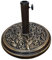 Samuel ALEXANDER 9kg 45cm Diameter Bronze Cast Iron Parasol Bases Heavy Duty Floral Rose Design Outdoor Garden Furniture Umbrella Canopy Outdoor Awning Gazebo Weights