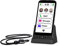Amplicomms M510-C Smartphone 4G pour séniors Qui utilisent Surtout Leur téléphone à la Maison - Téléphone Portable à Grosses Touches Facile à Utiliser, Base de Charge et Tour de Cou - France-Benelux