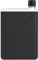 memobottle Paquete A5 (tinta negra) – 25 onzas (750 ml) – botella, funda de silicona y tapa | Botella de agua delgada para bolsas, junto a libros y portátiles | Tritan sin BPA | Moderno y minimalista