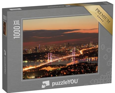 Puzzle 1000 Teile XXL „Bosporus-Brücke, Istanbul“ – aus der Puzzle-Kollektion Türkei