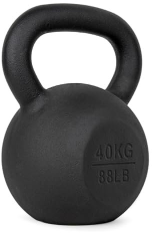 VirtuFit Kettlebell Pro - Kettle Bell - Gusseisen - 40 kg