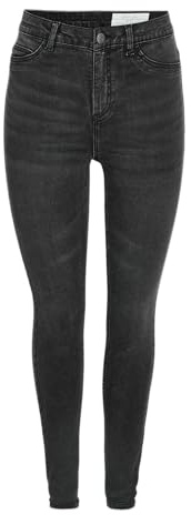 Nmcallie Hw Skinny Jeans Vi481Bl Noos